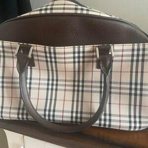 Bowling bag BURBERRY